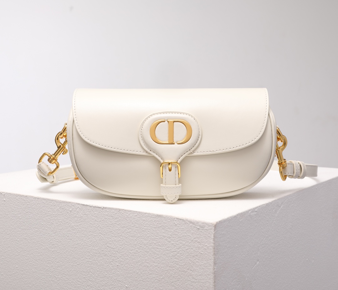 Dior Bobby East-West Bag White Box Calfskin